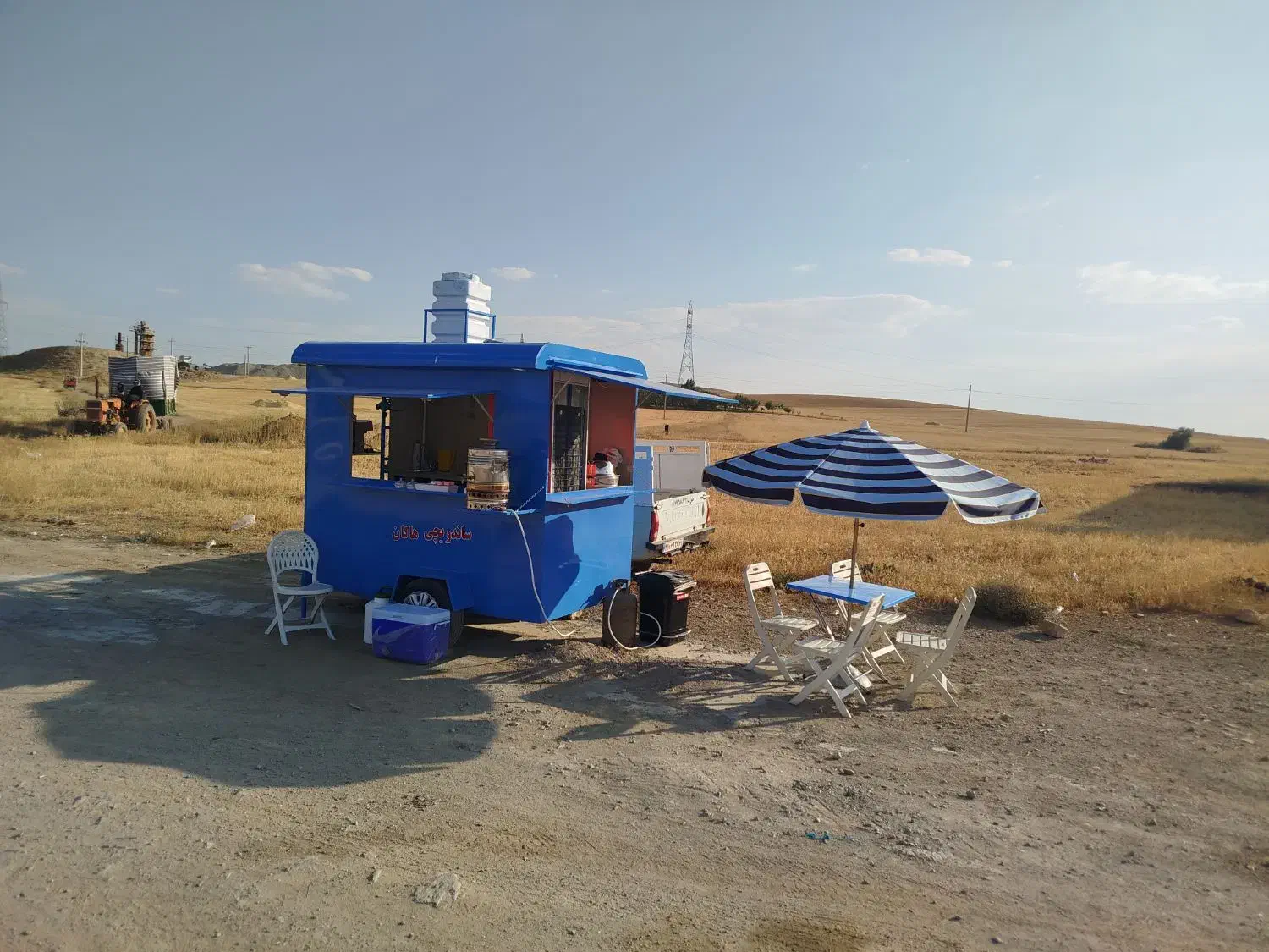 فروش دکه ساندویچی وفلافلی|فروشگاه و مغازه|کرفتو, |دیوار