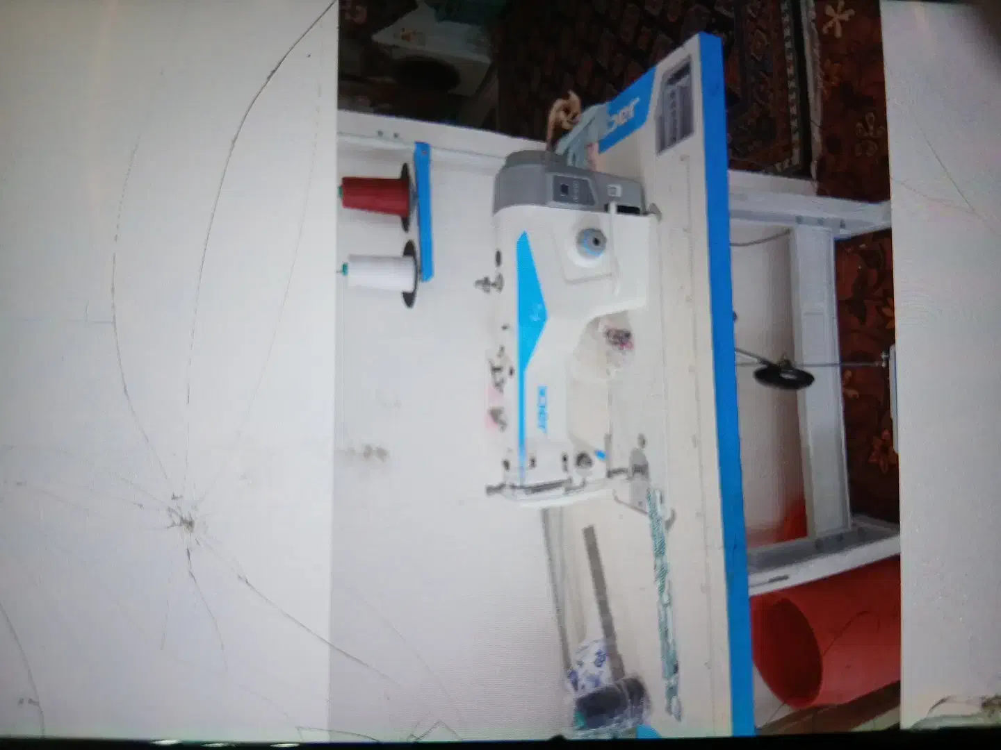 ماشین خیاطی راسته دوز جک درحد نو|ماشینآلات صنعتی|آشخانه, |دیوار