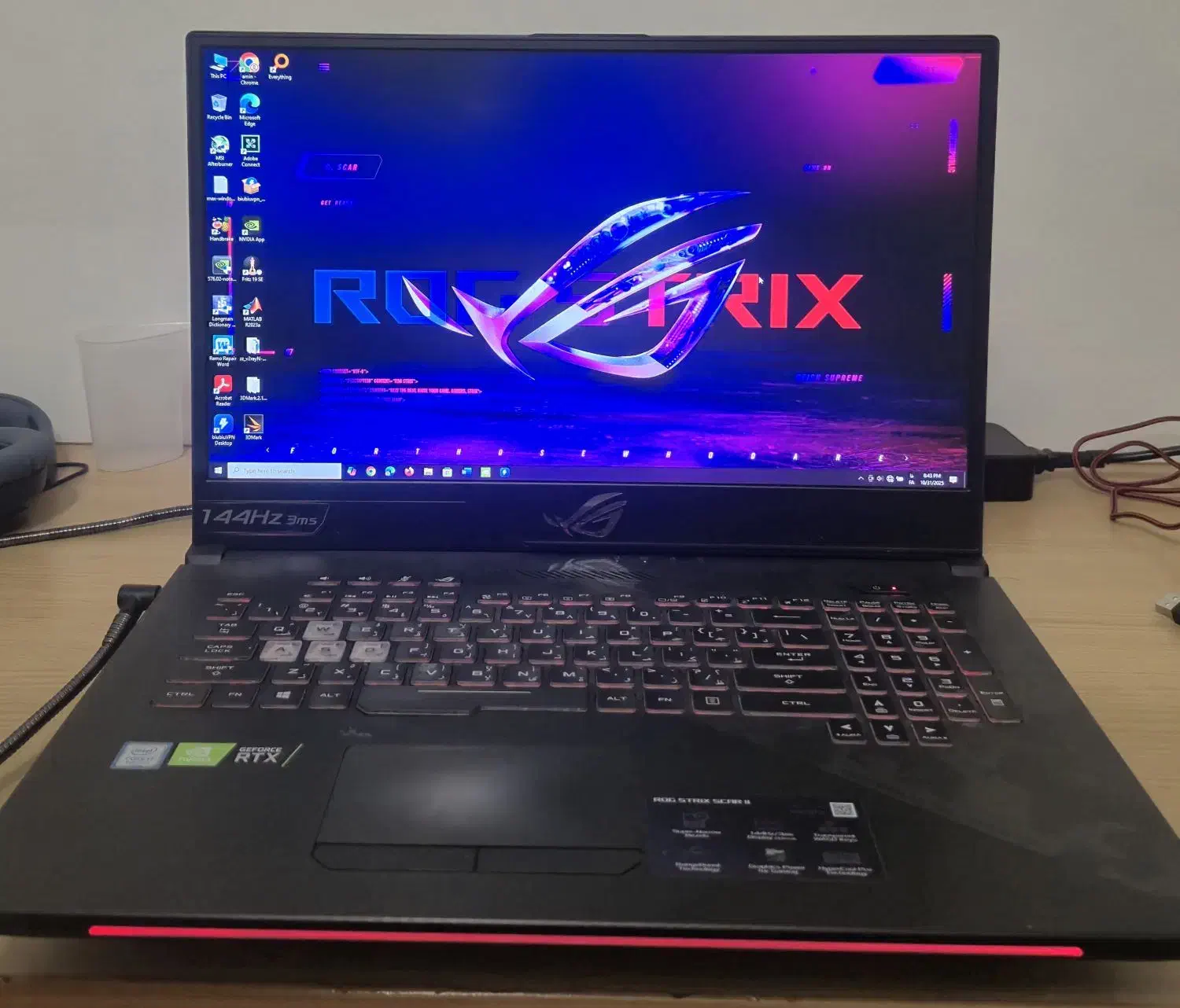 لپتاپ گیمینگ ASUS ROG|رایانه همراه|تهران, گلستان (شهرک راه آهن)|دیوار