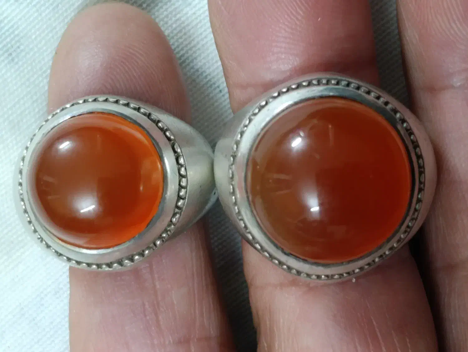 یک جفت عقیق زیبا|جواهرات|قم, ولیعصر|دیوار