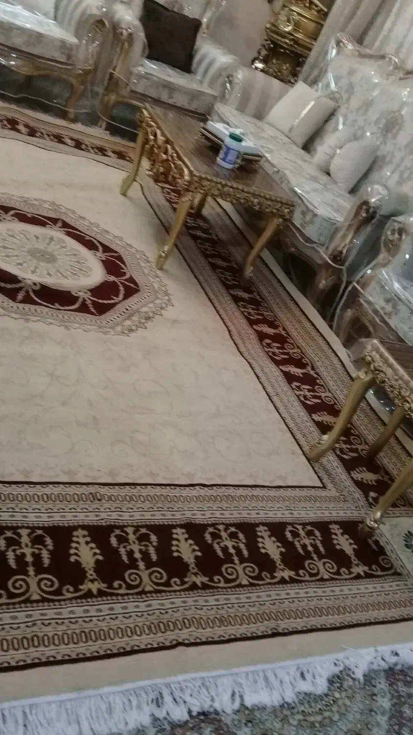 دو تخته فرش ۹ متری آکرلیک|فرش|همدان, |دیوار