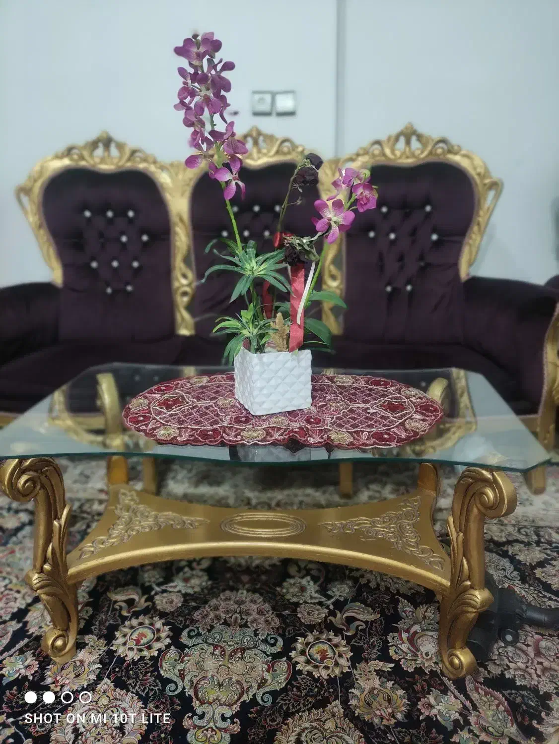 مبل 9نفره|مبلمان خانگی و میز عسلی|تربت‌حیدریه, بالا ولایت|دیوار