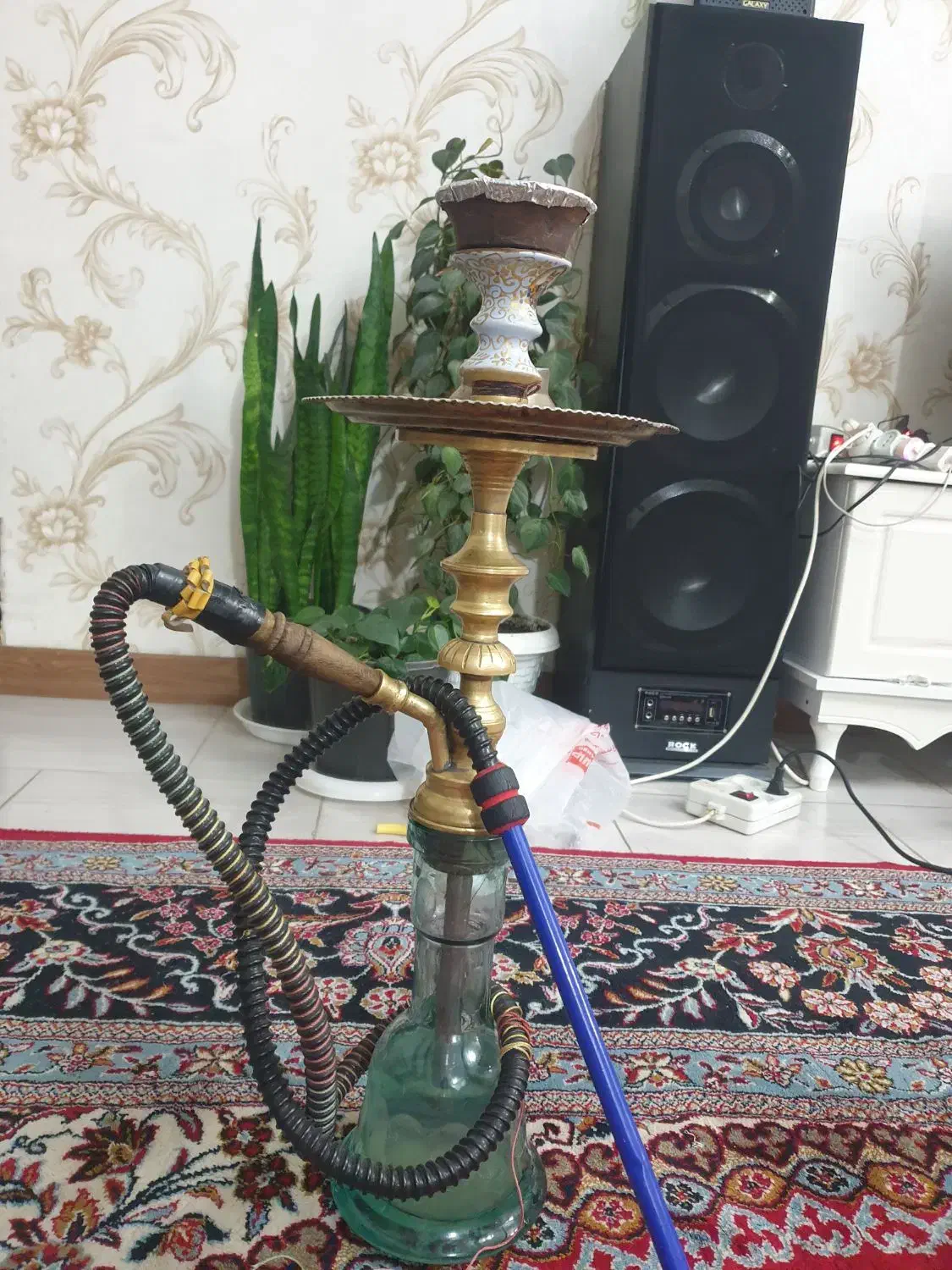 قلیون برنجی  اصلی|کلکسیون و سرگرمی|رودهن, |دیوار