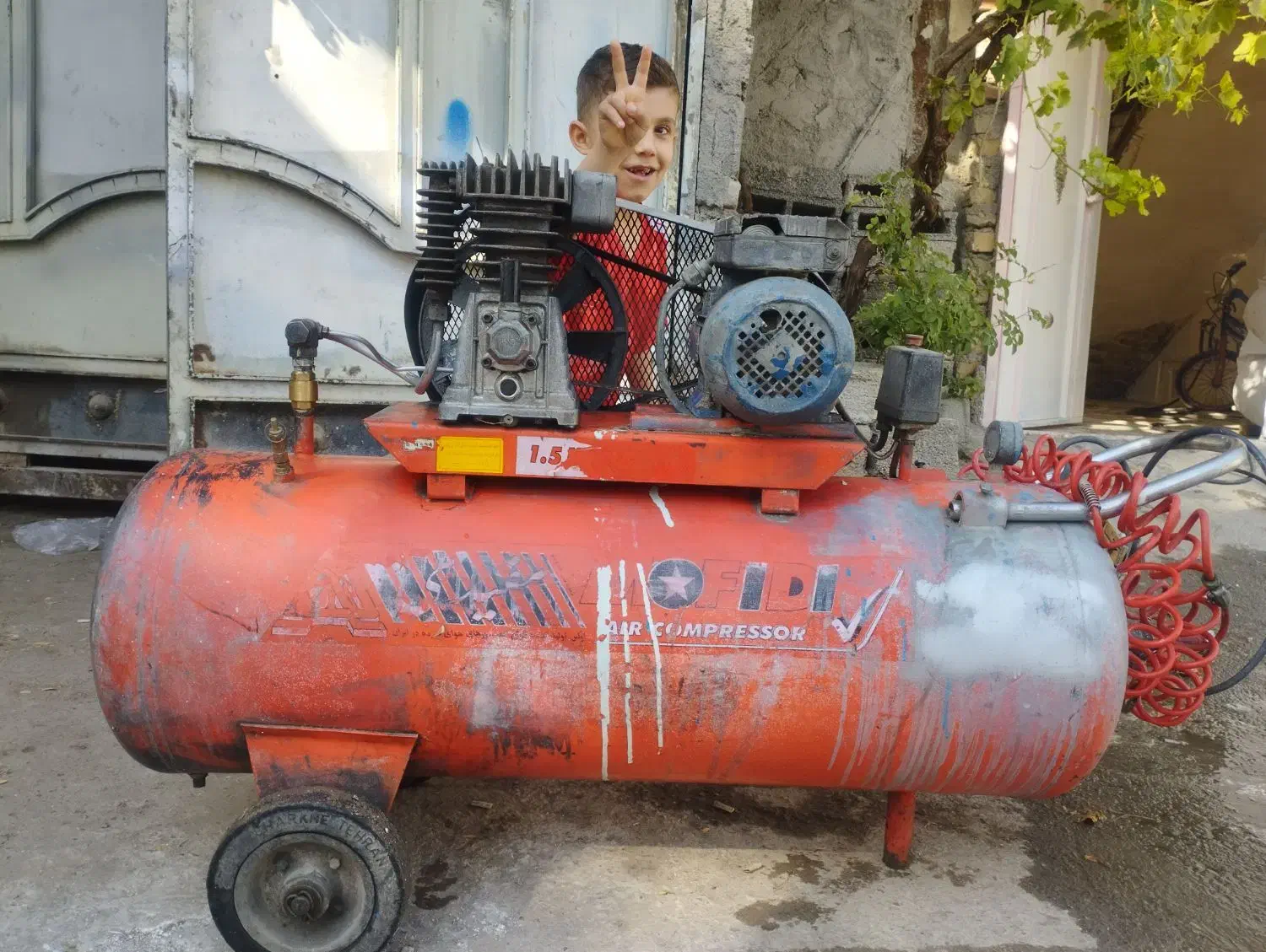 کمپرسور باد|ابزارآلات|شهریار, بکه|دیوار