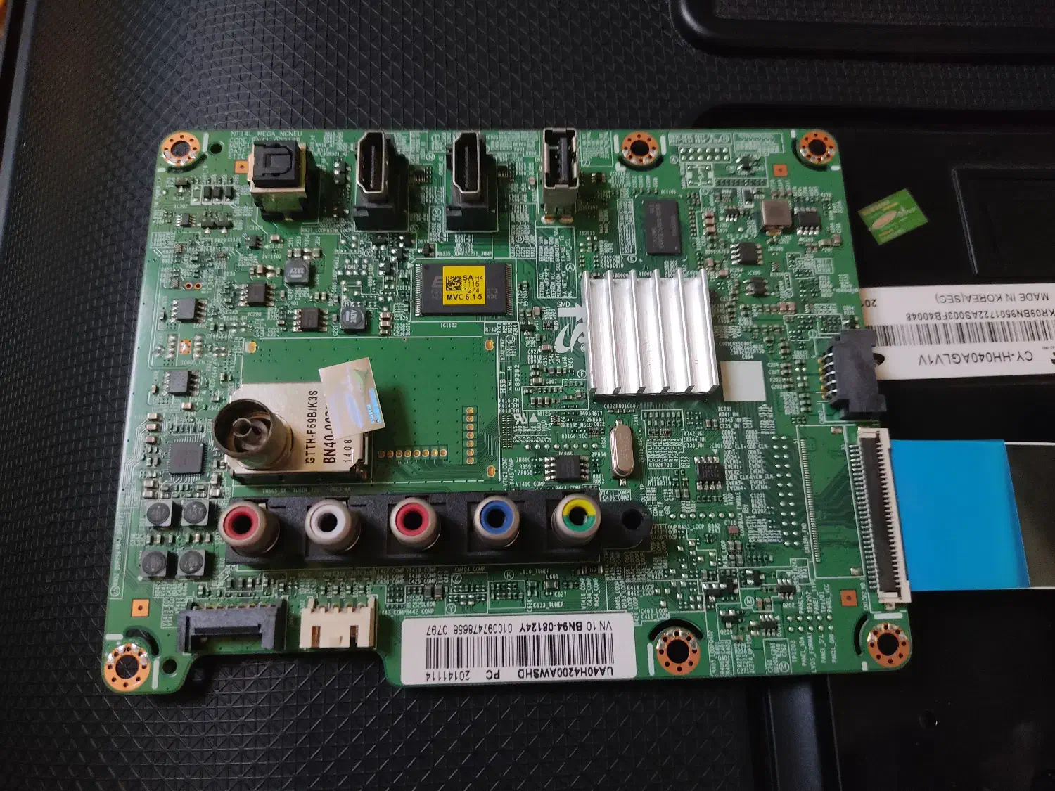 مادربرد تلویزیون سامسونگ ۴۰ اینج|تلویزیون و پروژکتور|تبریز, |دیوار