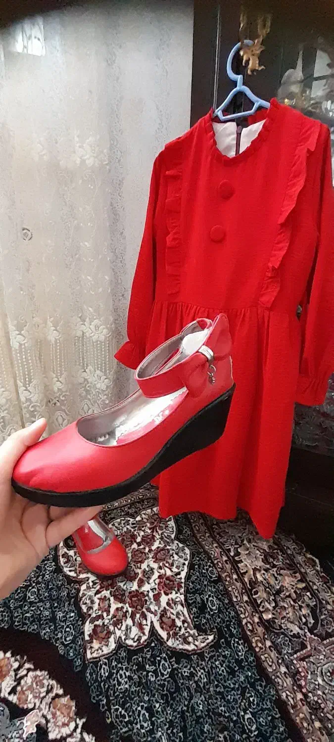 پیرهن یلدایی|کفش و لباس بچه|نهاوند, |دیوار