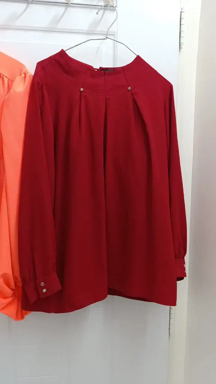 شومیز زرشکی شیک|لباس|قم, شهرک شهرداری|دیوار