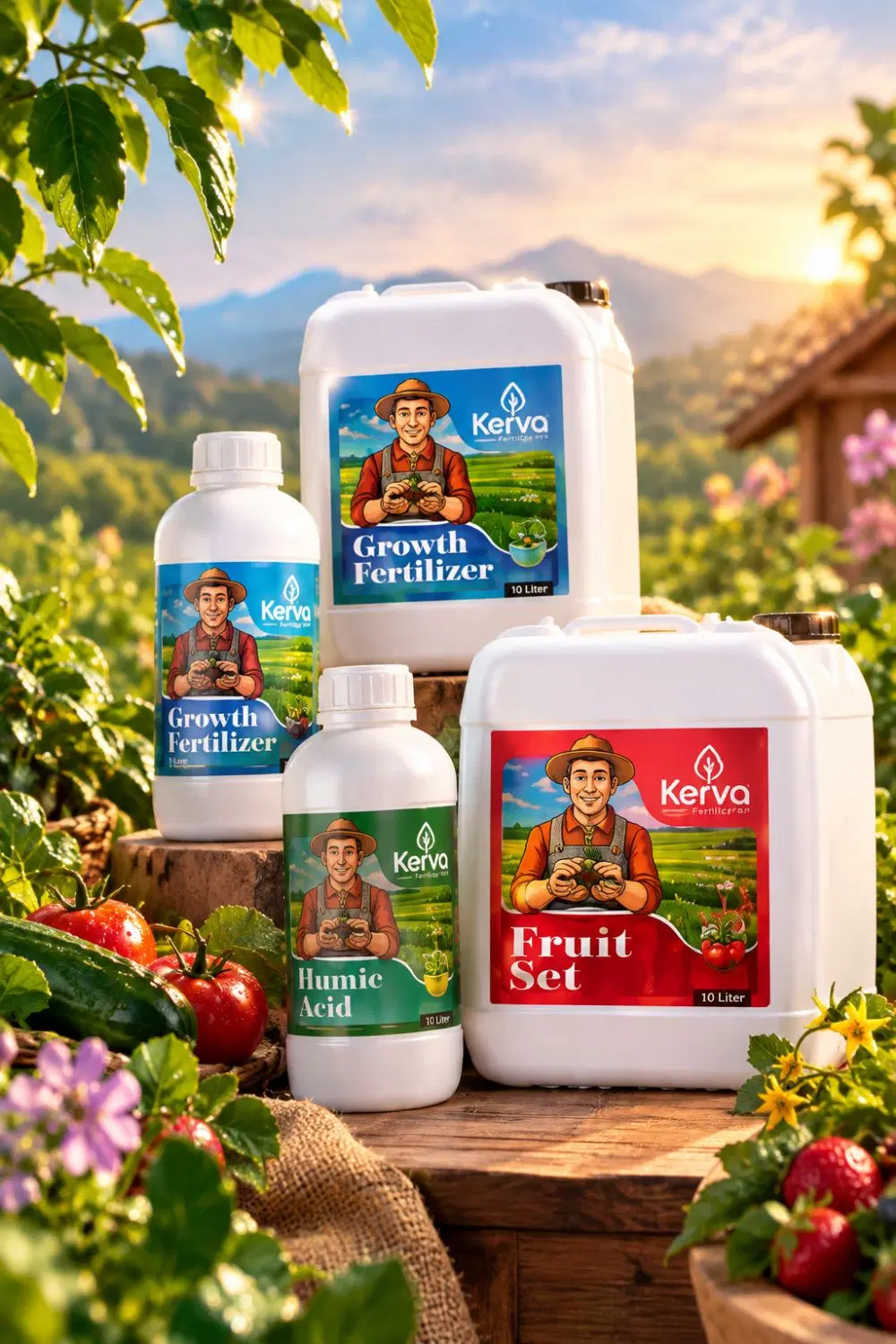 کود های اصل Kerva|گل و گیاه طبیعی|رشت, سعدی (تختی)|دیوار