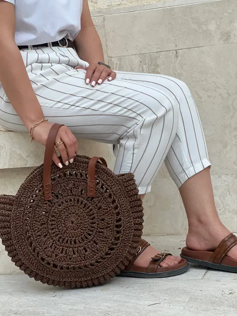 کیف رافیا هدیه روز مادر|کیف، کفش، کمربند|شیراز, دینکان|دیوار