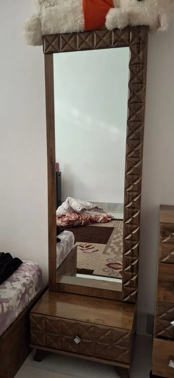 ایینه قدی پشت کشویی|آینه|مینودشت, |دیوار