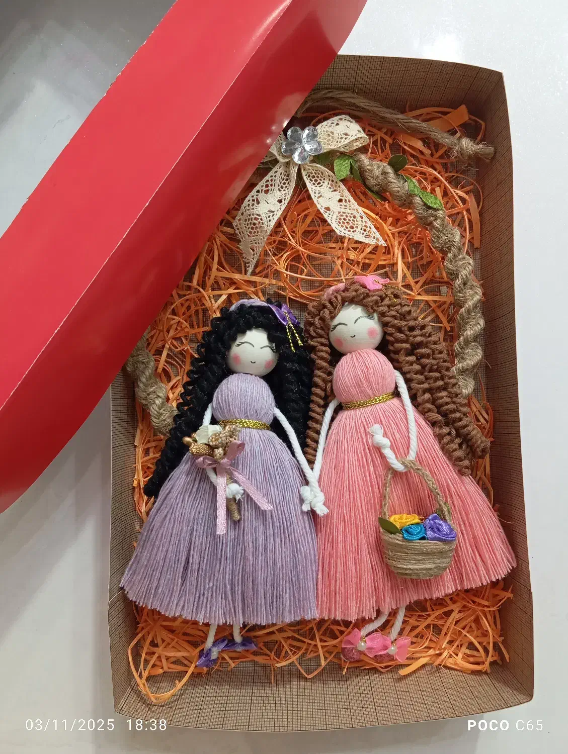 عروسک های ناز مکرومه ای|صنایع دستی و سایر لوازم تزئینی|مرودشت, ثبت احوال|دیوار