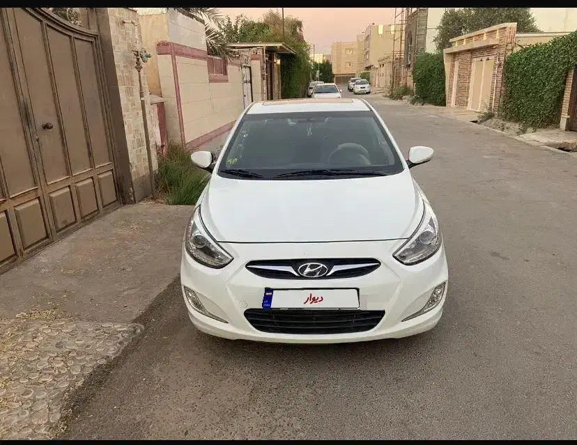 فروش خودرو هیوندای اکسنت بلو پلاک ملی|خودرو سواری و وانت|بندر ماهشهر, |دیوار