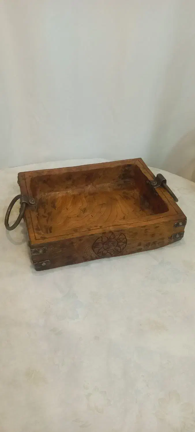 ظرف چوبی دست ساز|صنایع دستی و سایر لوازم تزئینی|ساری, |دیوار