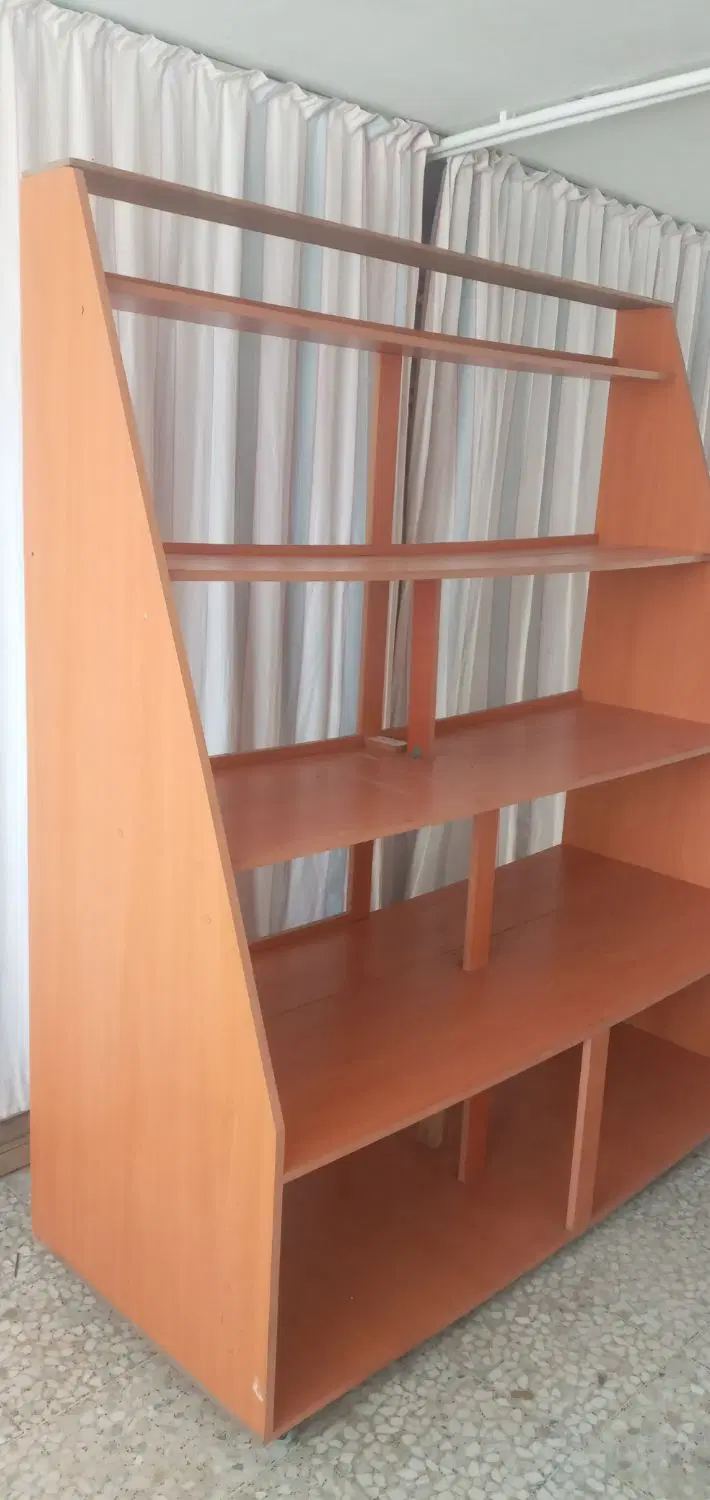 قفسه mdf|کتابخانه، شلف، قفسه‌های دیواری|بندر انزلی, جهانگانی|دیوار