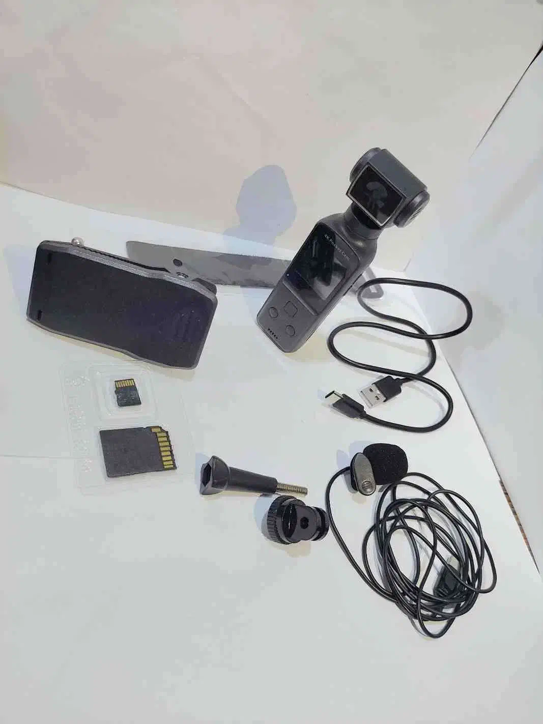 فروش دوربین اَکشن کمرا(پاکت کمرا) ۴k، کاملا نو|دوربین عکاسی و فیلمبرداری|تهران, بلوار کشاورز|دیوار