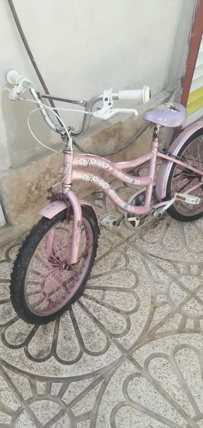 باسلام‌یک‌دوچرخه‌دخترانه‌صورتی‌به‌بفرش‌میرسد|دوچرخه، اسکیت، اسکوتر|اردبیل, |دیوار