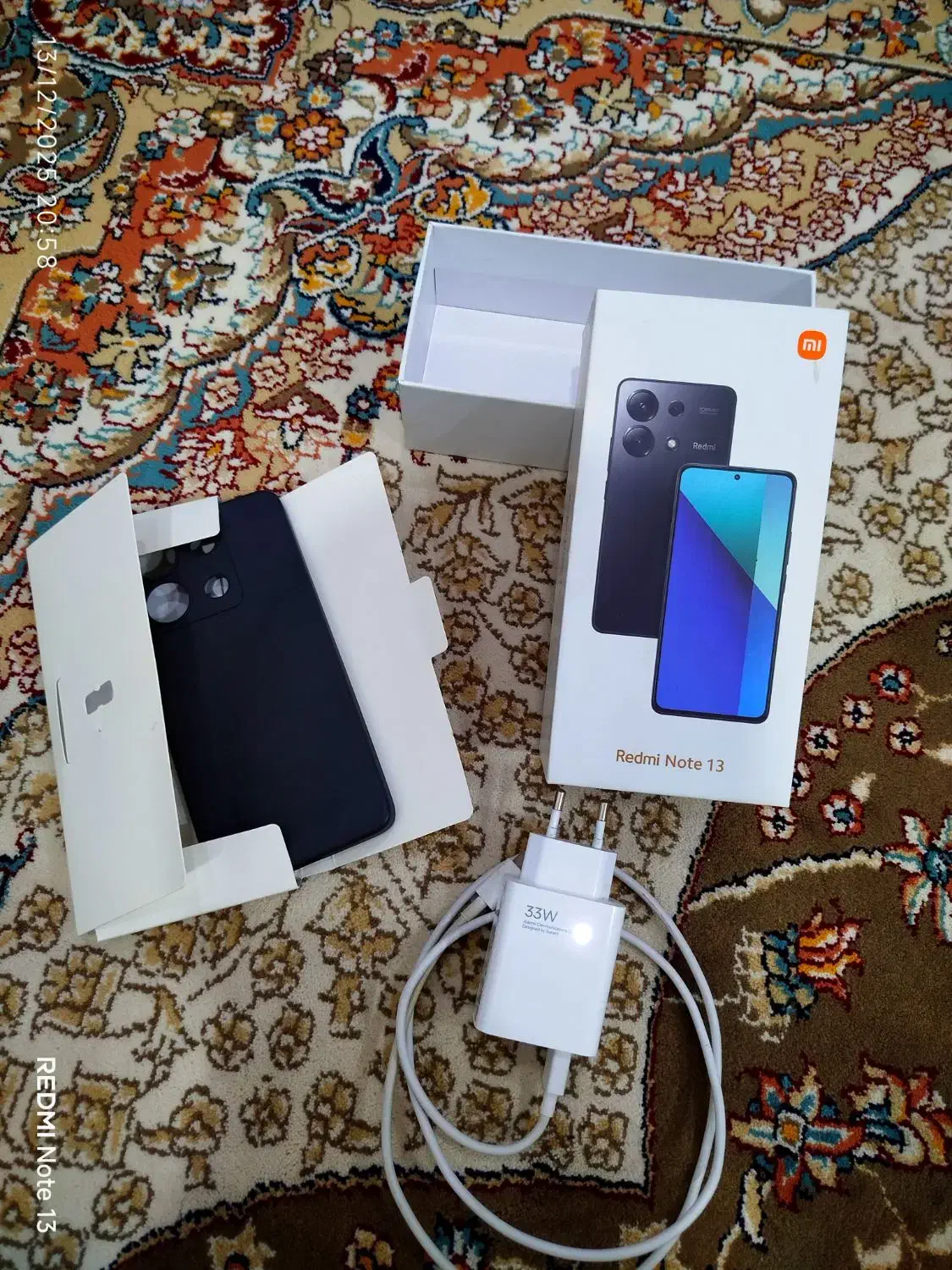 گوشی 13redmi note تمیز درحد نو فروش فوری|موبایل|میبد, |دیوار