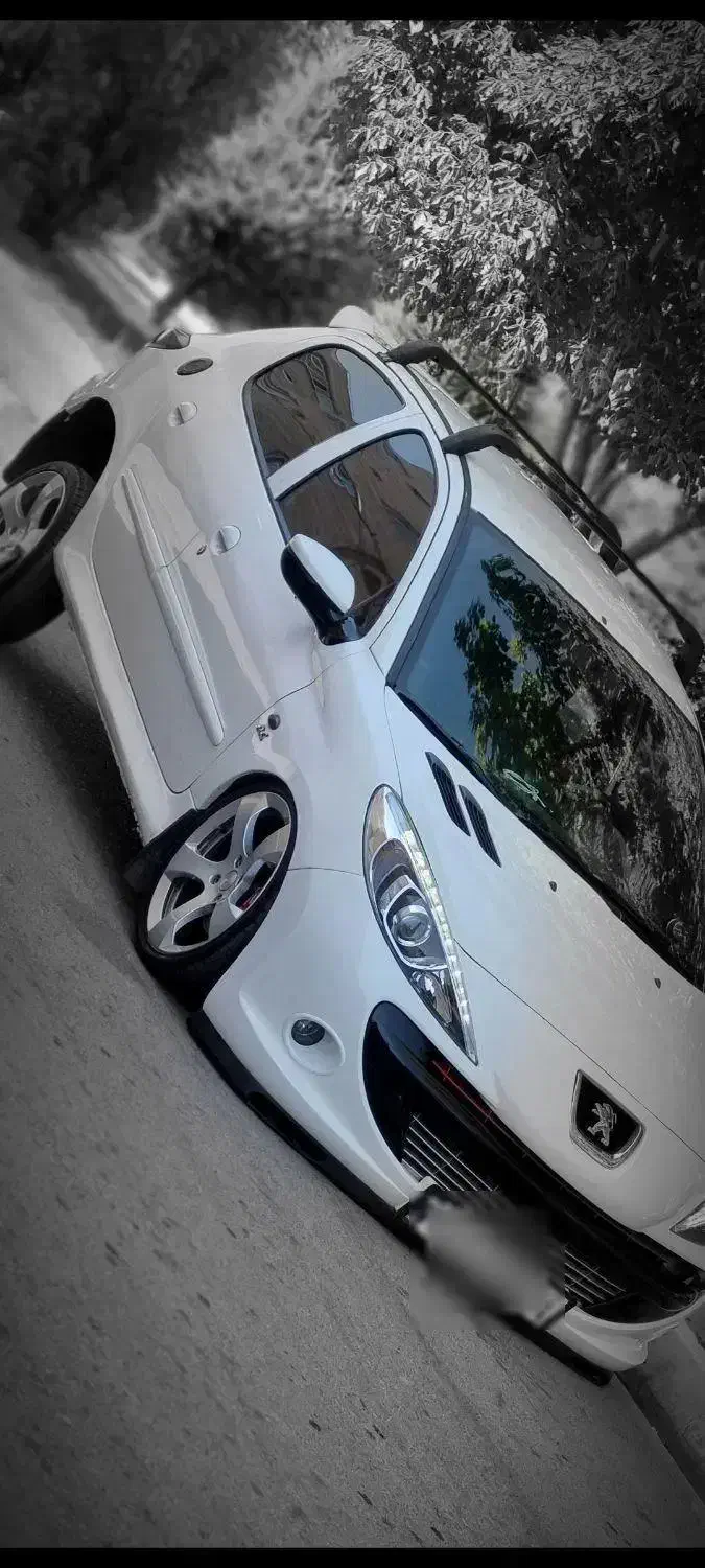 ۲۰۷ مدل۸۹ بی رنگ بی ضربه لوازمی|خودرو سواری و وانت|اردبیل, |دیوار