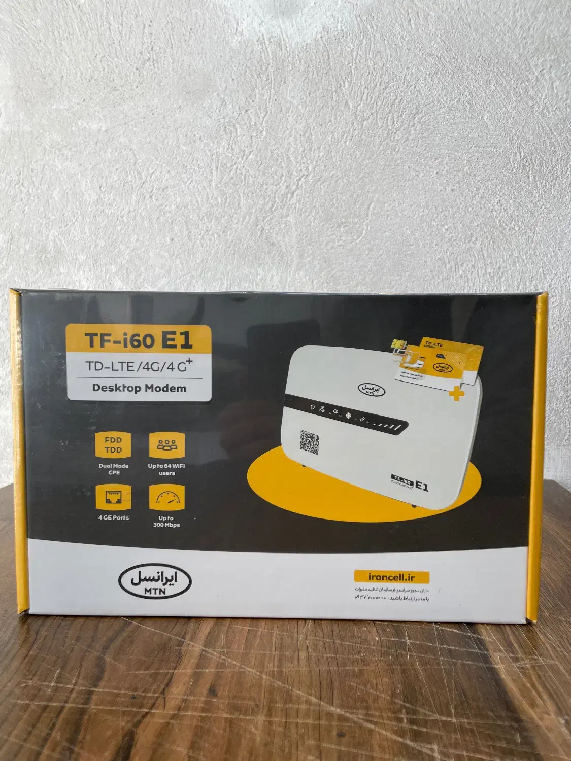مودم ایرانسل TDLTE مدل TF-i60 E1|مودم و تجهیزات شبکه|رشت, کوی فکوری|دیوار
