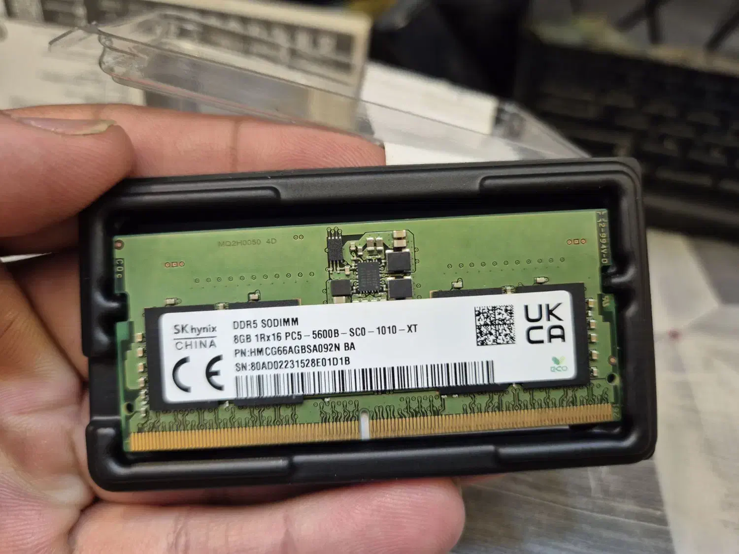 دو عدد رم لپ تاپی DDR5 باس 5600 برند هاینیکس|قطعات و لوازم جانبی رایانه|اهواز, زیتون کارمندی|دیوار