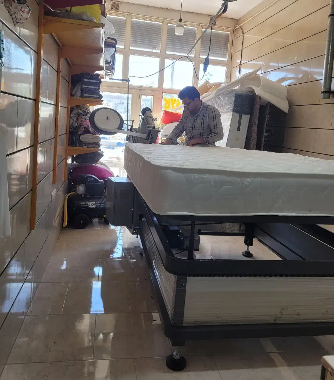 تشک فنری و طبی تولید و تعمیرات و تعویض|خدمات پیشه و مهارت|قزوین, |دیوار