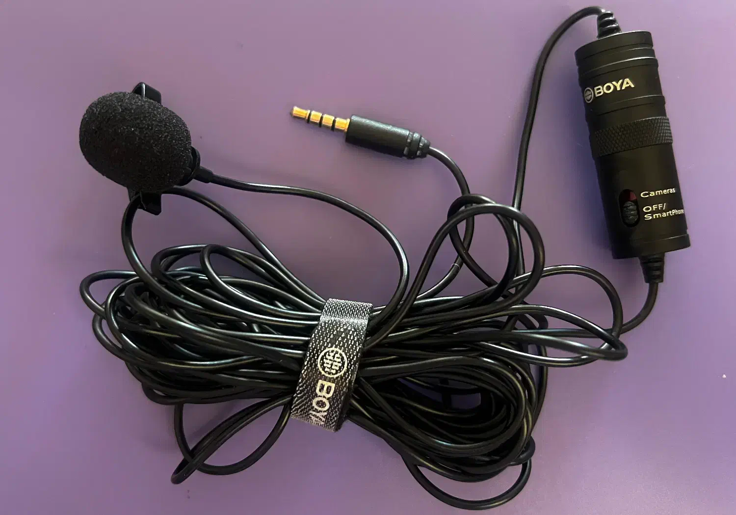 BOYA BY-M1 میکروفون یقه ای ،صدای عالی و شفاف|لوازم جانبی موبایل و تبلت|مشگین شهر, |دیوار