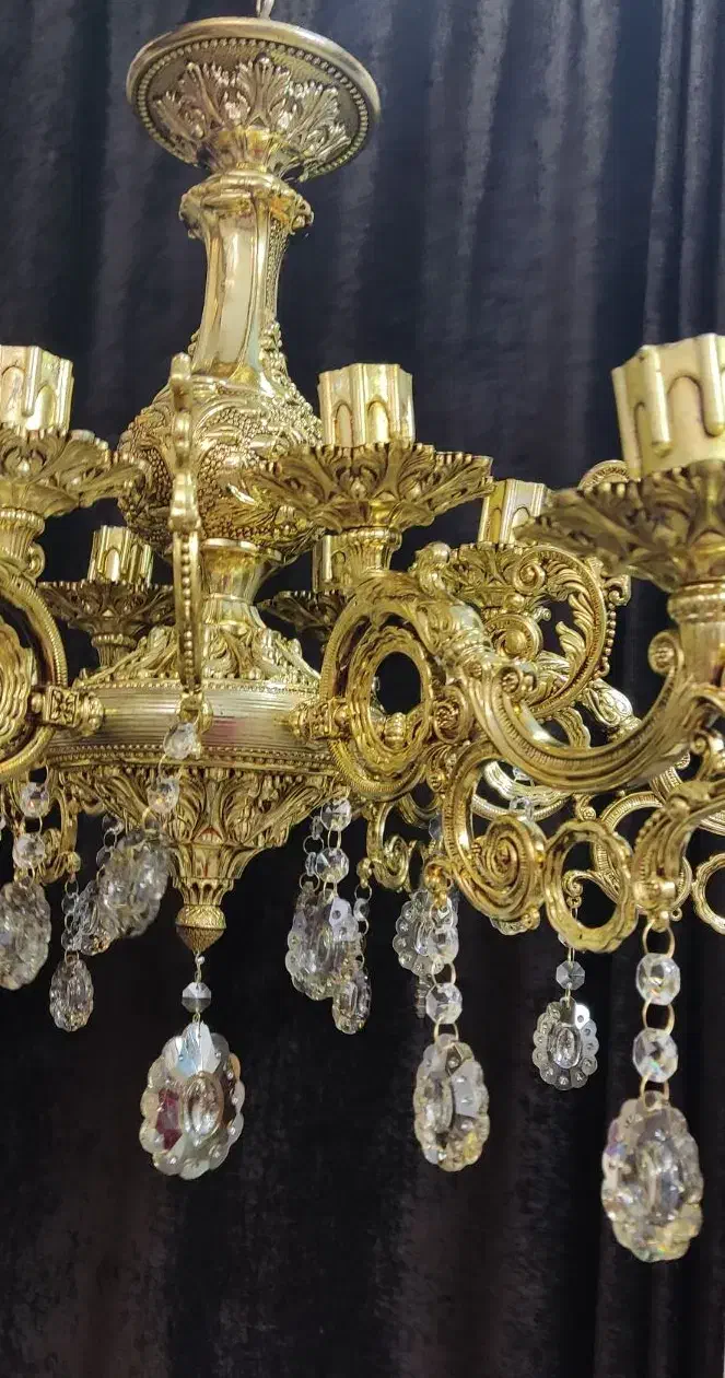 لوستر   بسیار سبک مخصوص  سقف کناف|لوستر و چراغ آویز|شیراز, شهرک گلستان|دیوار