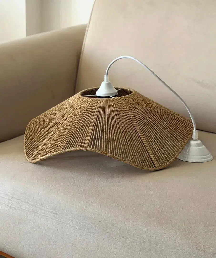 لوستر رافیا و مکرومه با بالاترین کیفیت|لوستر و چراغ آویز|تهران, نازی‌آباد|دیوار