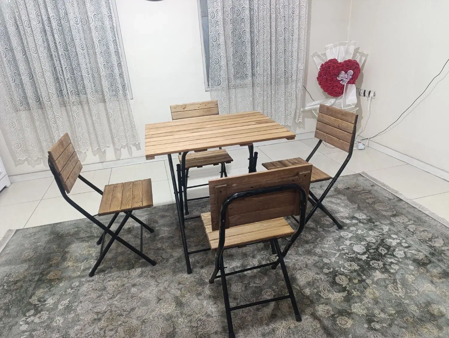 میزو صندلی تاشو روسی|میز و صندلی غذاخوری|ری, سیزده آبان|دیوار