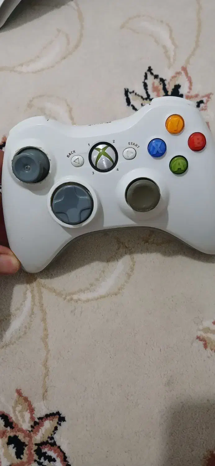 دسته ایکس باکس 360اورجینال بدون سیم|کنسول، بازی ویدئویی و آنلاین|کرمانشاه, |دیوار