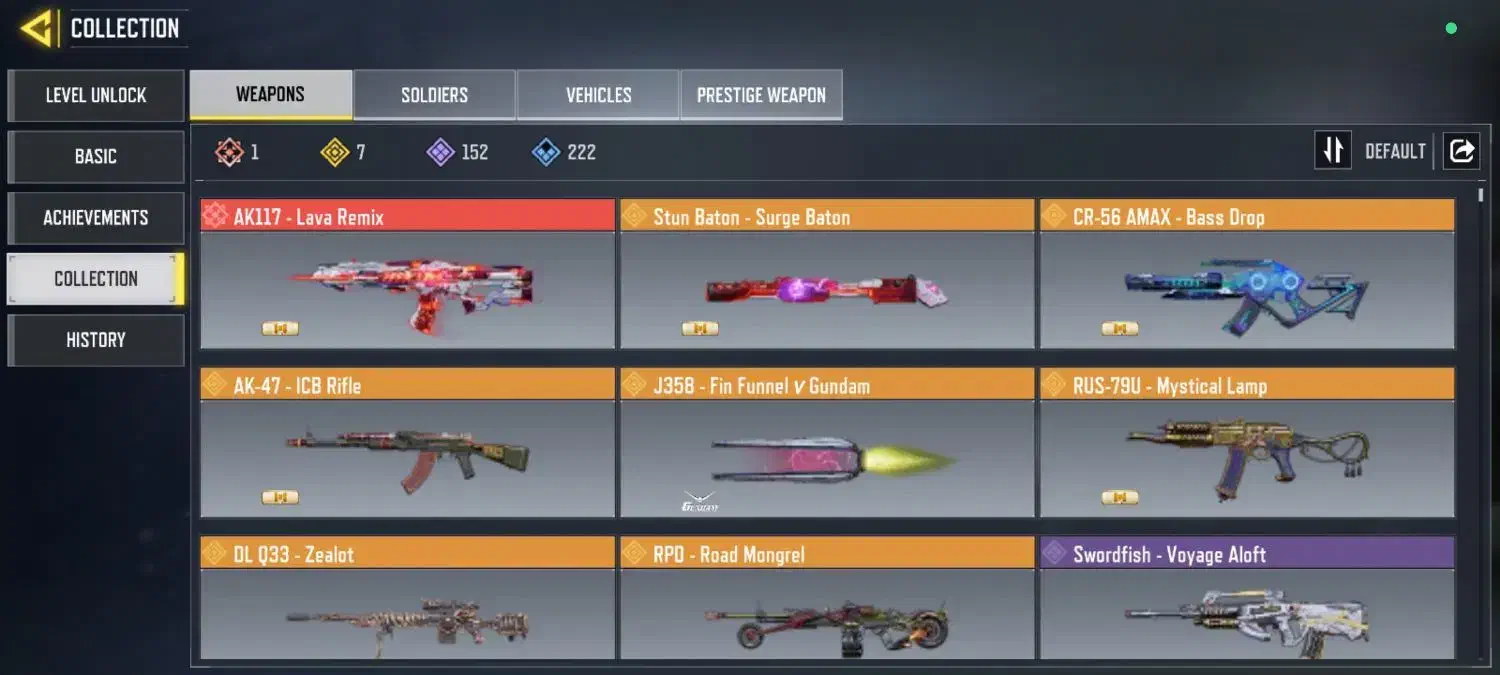 اکانت کالاف دی ال زیلات و اسکین لجند روباتی|کنسول، بازی ویدئویی و آنلاین|زیرآب, |دیوار