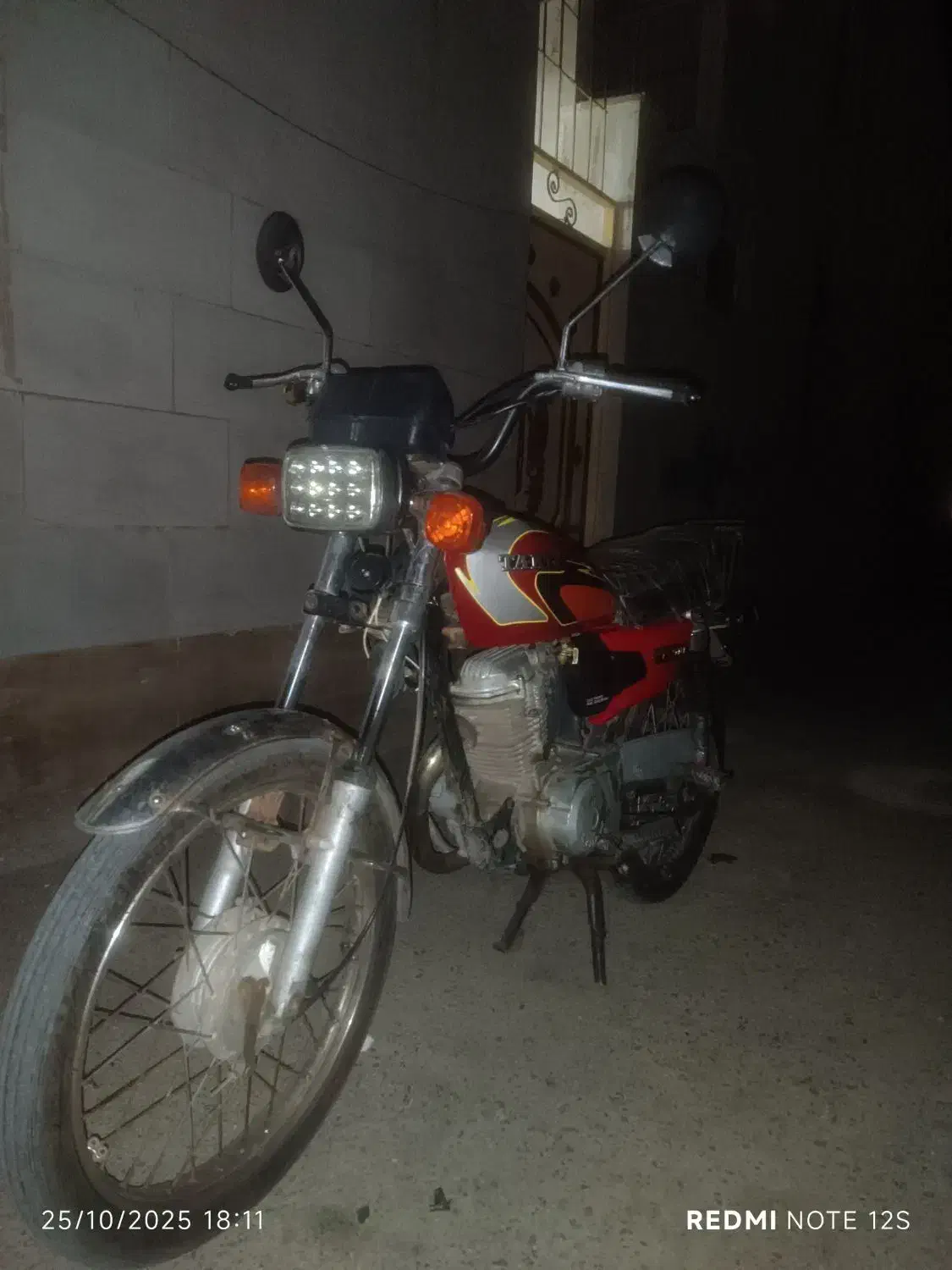 موتور مزایده قولنامه ای|موتورسیکلت|محمدیه-قزوین, |دیوار