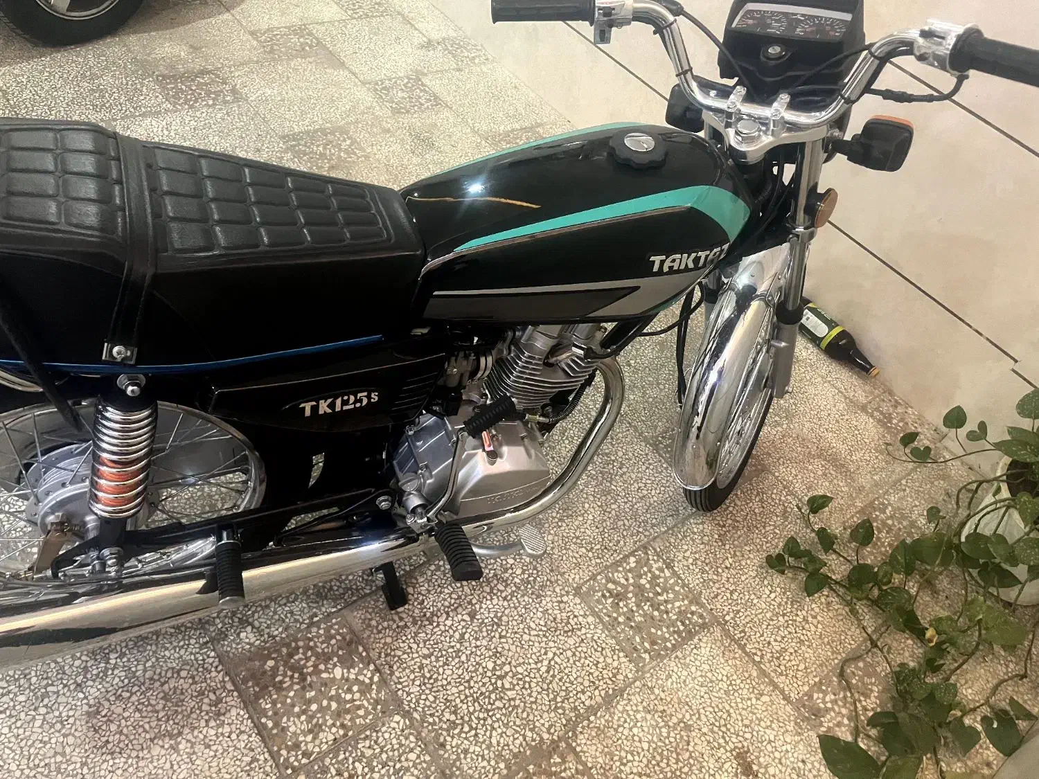 موتور تکتاز ۱۲۵ مدل 404 فروش فوری|موتورسیکلت|مشهد, عنصری|دیوار