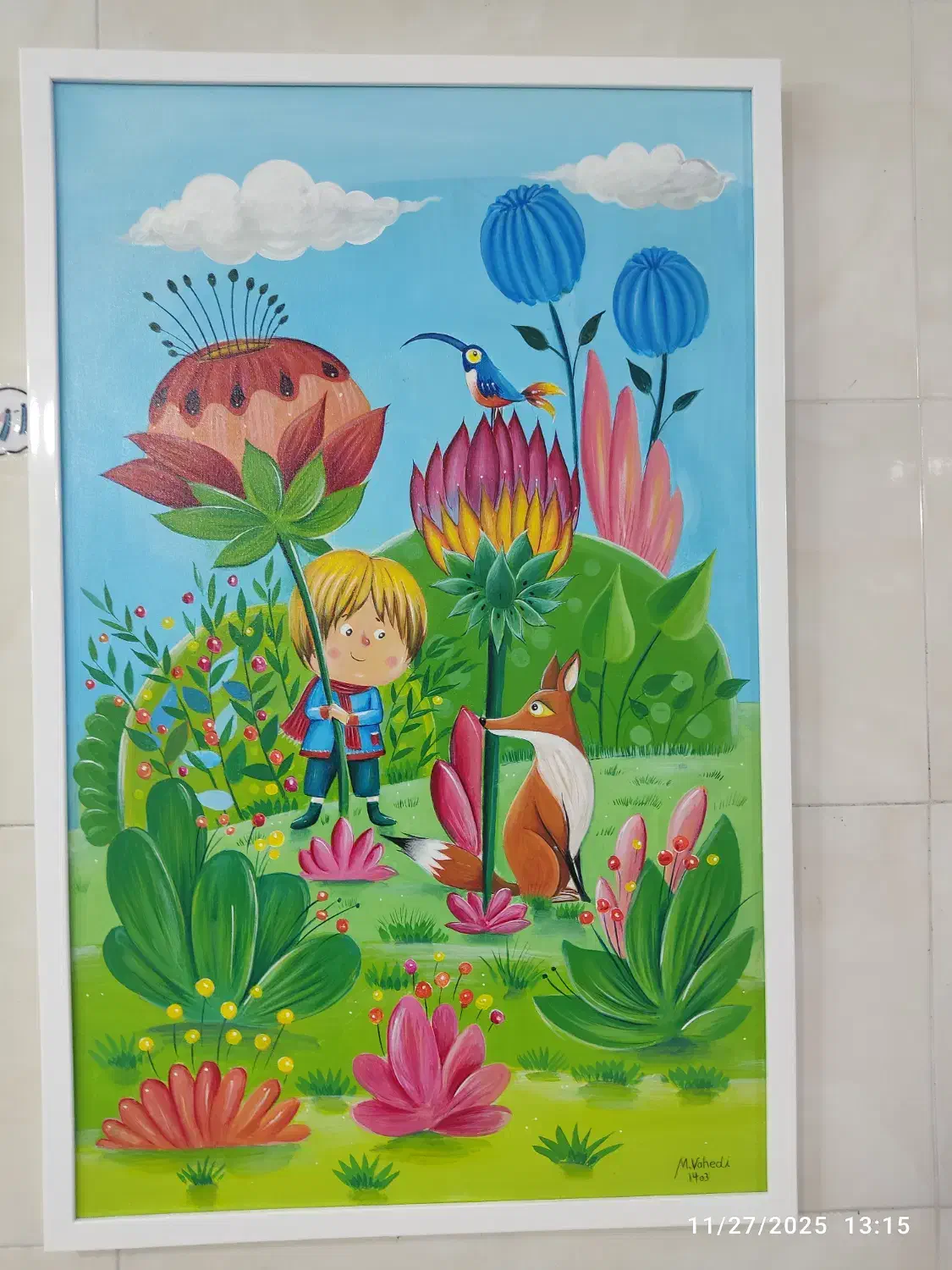 گالری نقاشی  ضحی -آموزش نقاشی|خدمات آموزشی|قم, پردیسان|دیوار