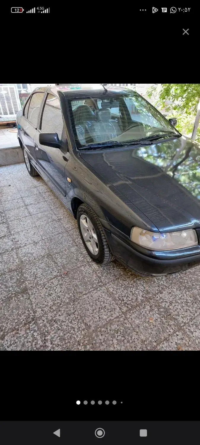 سمند ای اف7مدل90|خودرو سواری و وانت|بم, |دیوار