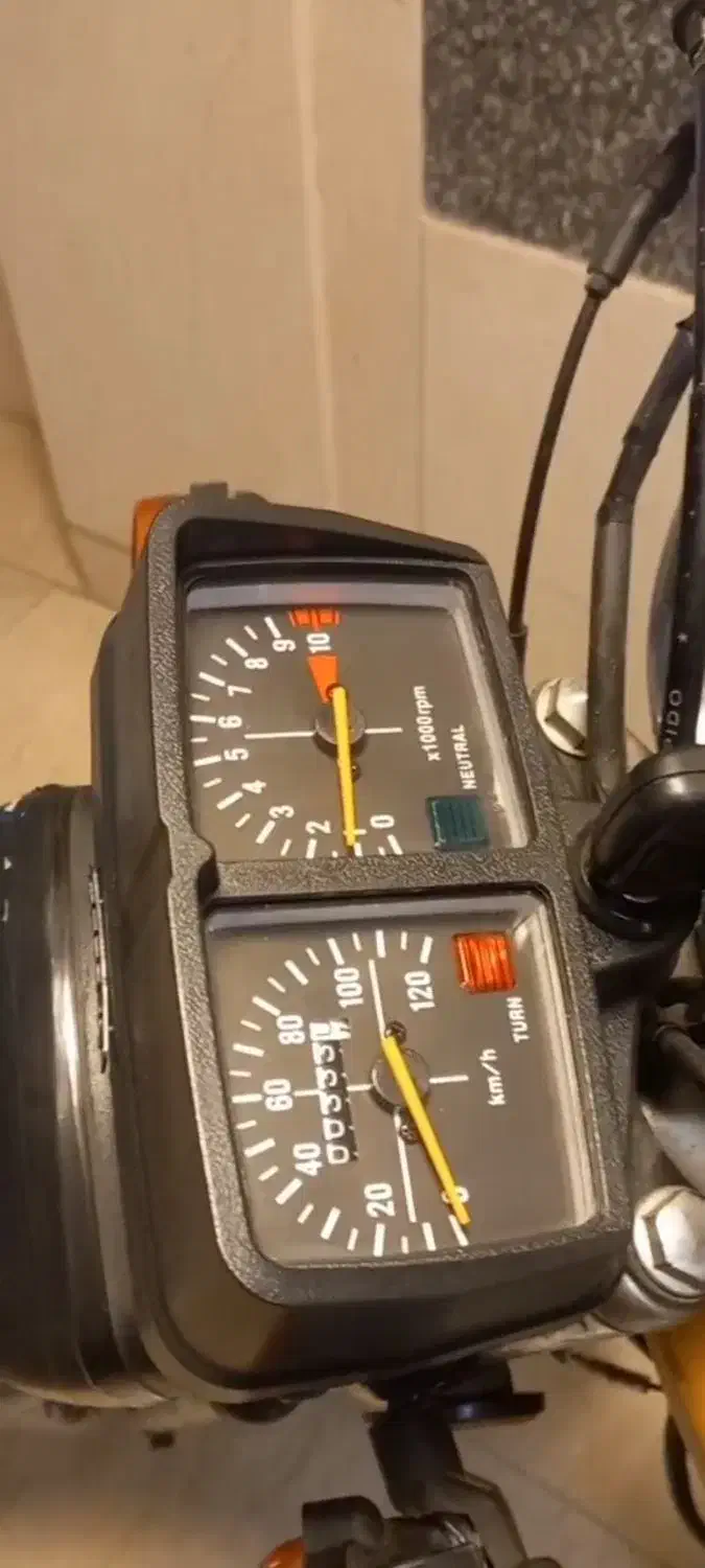 متور ۱۲۵ مدل ۸۹ پلاک ملی بیمه|موتورسیکلت|کاشان, پامنار|دیوار