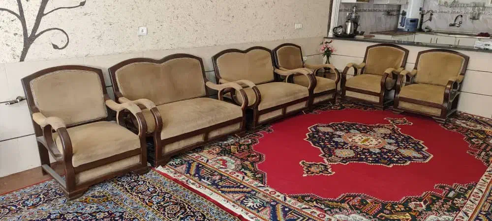 مبل ۷نفره|مبلمان خانگی و میز عسلی|شیراز, شهرک والفجر|دیوار