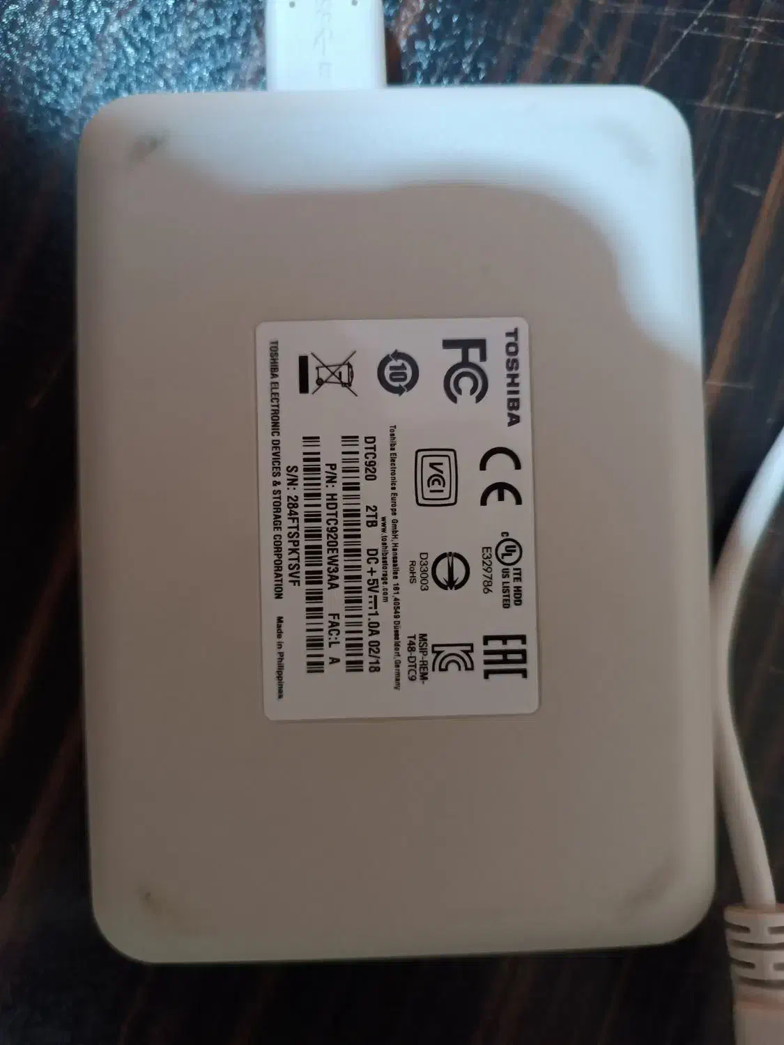 هارد توشیبا ۲ ترابایت|قطعات و لوازم جانبی رایانه|رشت, شهریاران|دیوار