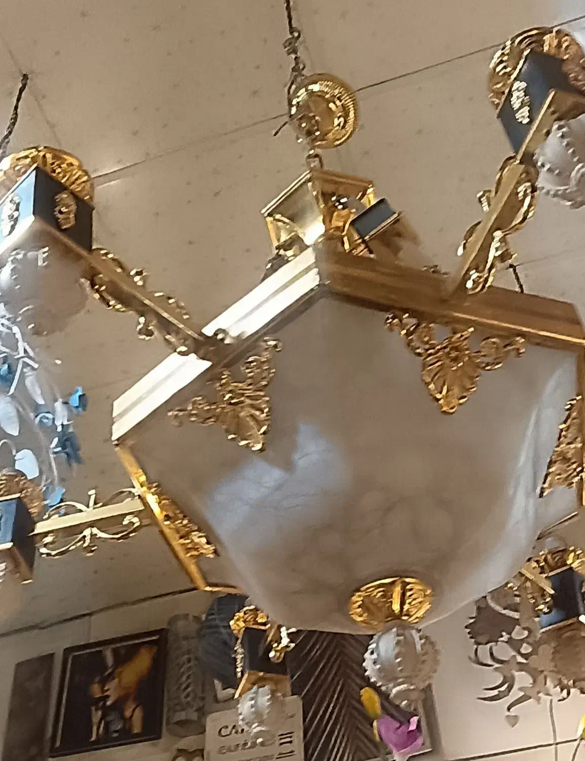 لوستر وارداتی ۶ شاخه|لوستر و چراغ آویز|کرج, شهرک علی ابن ابیطالب (کوثر)|دیوار