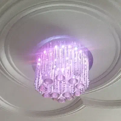 یک جفت لوستر|لوستر و چراغ آویز|همدان, |دیوار