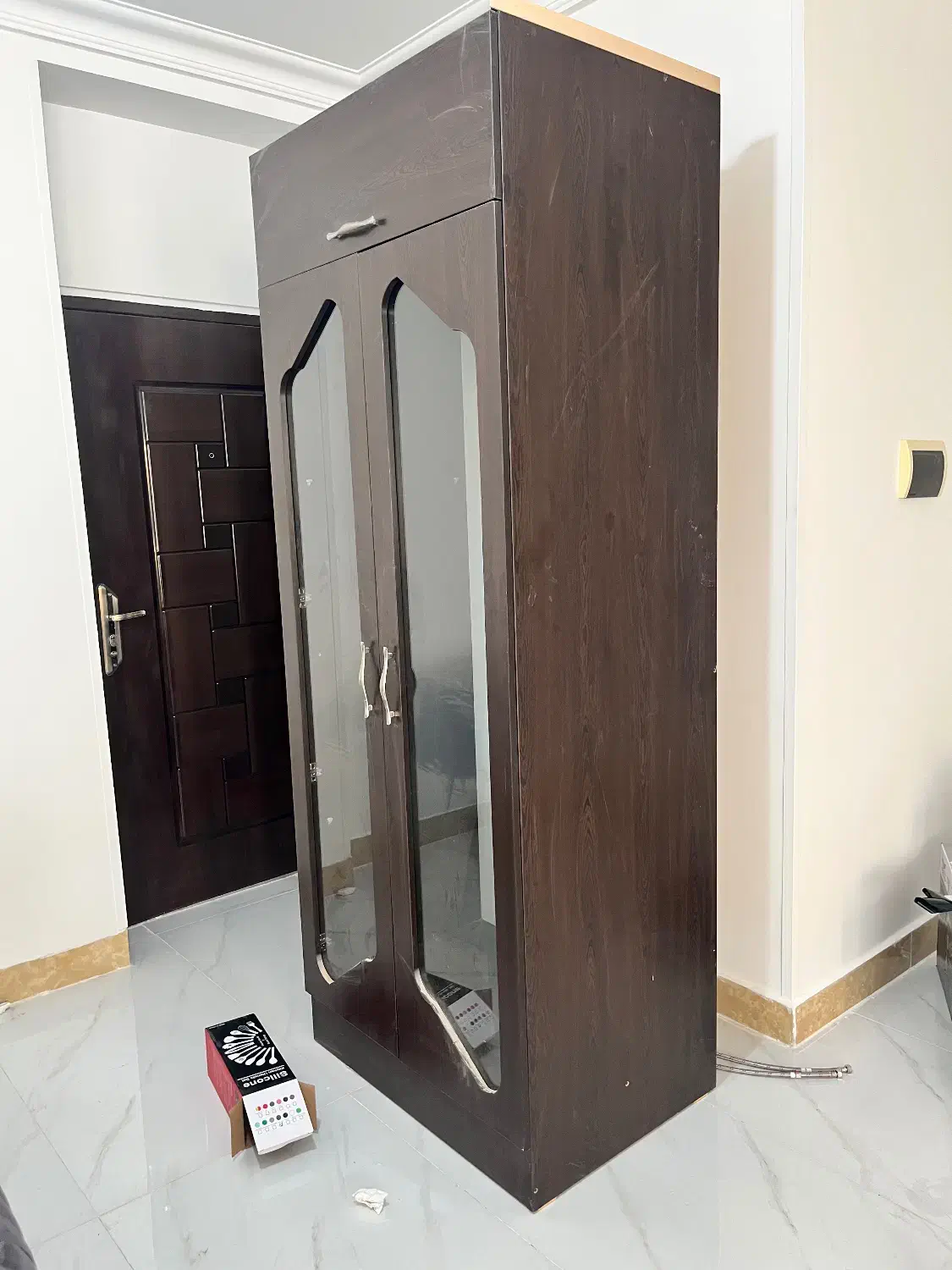 کمد درب شیشه ای|جاکفشی، کمد، دراور|گنبد کاووس, |دیوار