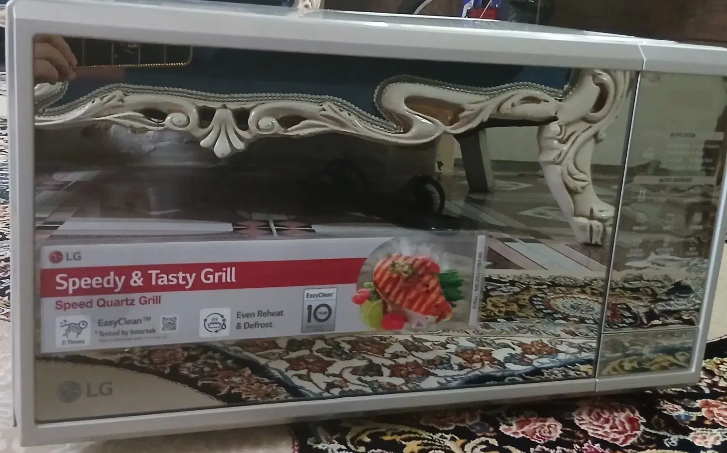 ماکروفره ال جی نونو|اجاق گاز و لوازم برقی پخت‌وپز|شاهین‌شهر, حاجی آباد|دیوار