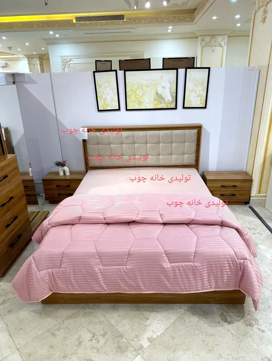 سرویس خواب مدل جذاب پروما|تخت و سرویس خواب|همدان, |دیوار