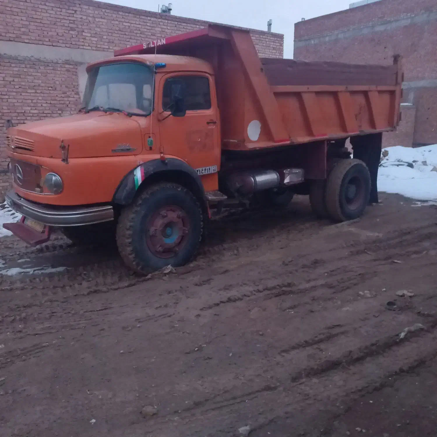 بنز تک کمپرسی مدل۵۵|خودرو سنگین|قیامدشت - خاورشهر, |دیوار