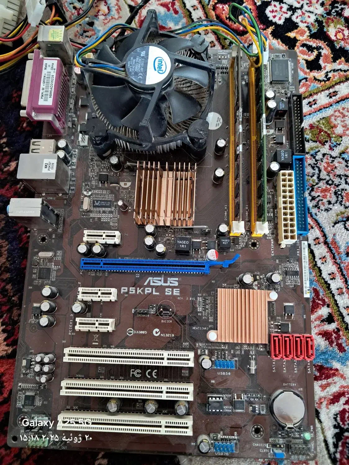 باندل سیپیو رم گرافیک مادربردفن ارزون میدم|قطعات و لوازم جانبی رایانه|زنجان, |دیوار