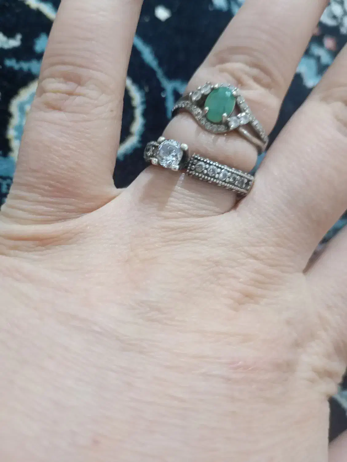 انگشتر نقره|جواهرات|بهارستان, |دیوار