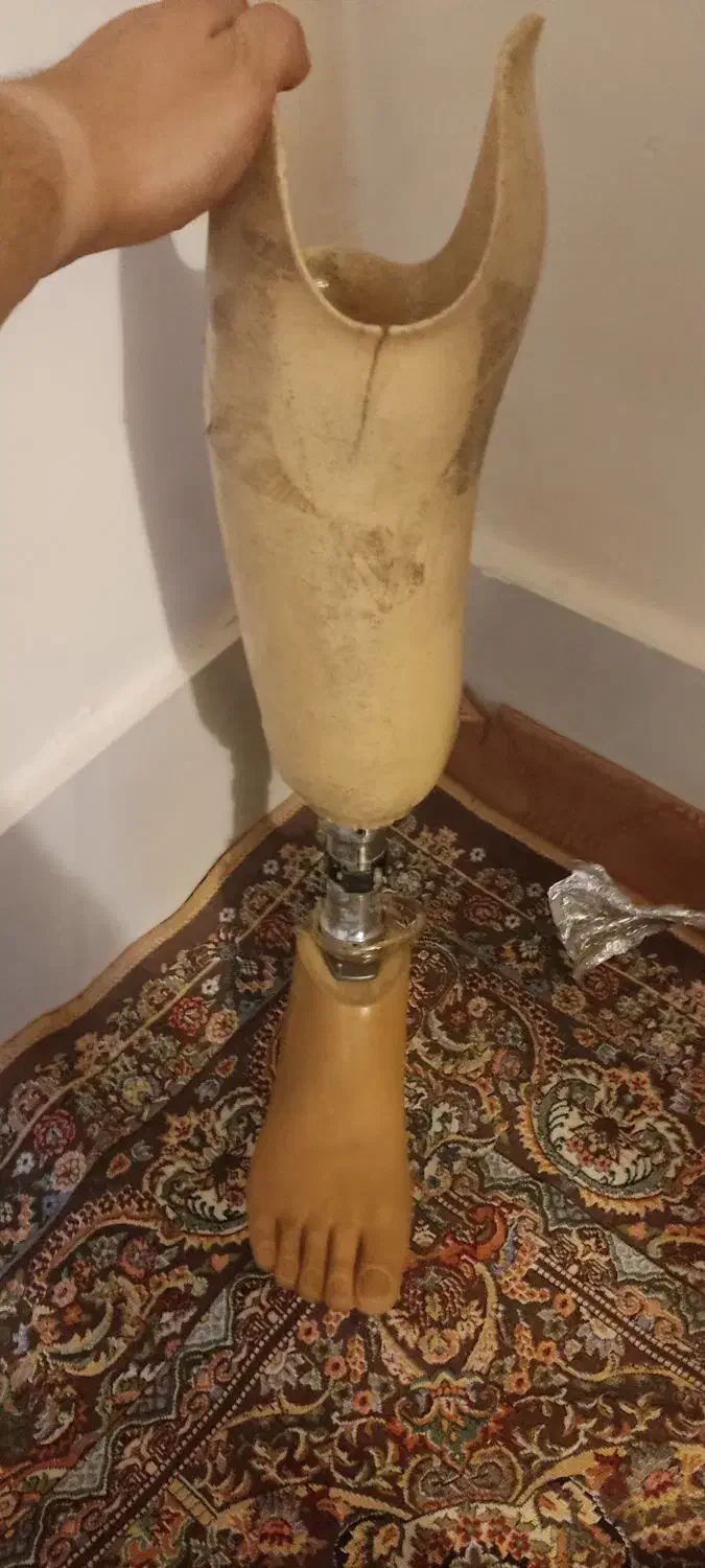 فروش پا مصنوعی پروتزی فولادی در حد نو|پزشکی|اهواز, کوی مهدیس|دیوار