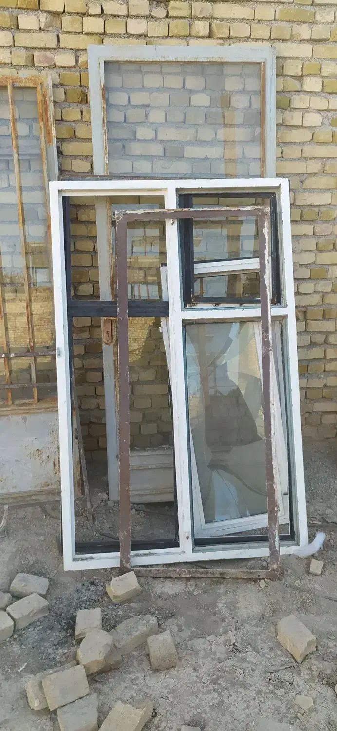 در و پنجره آهنی|مصالح و تجهیزات ساختمان|کبودرآهنگ, |دیوار