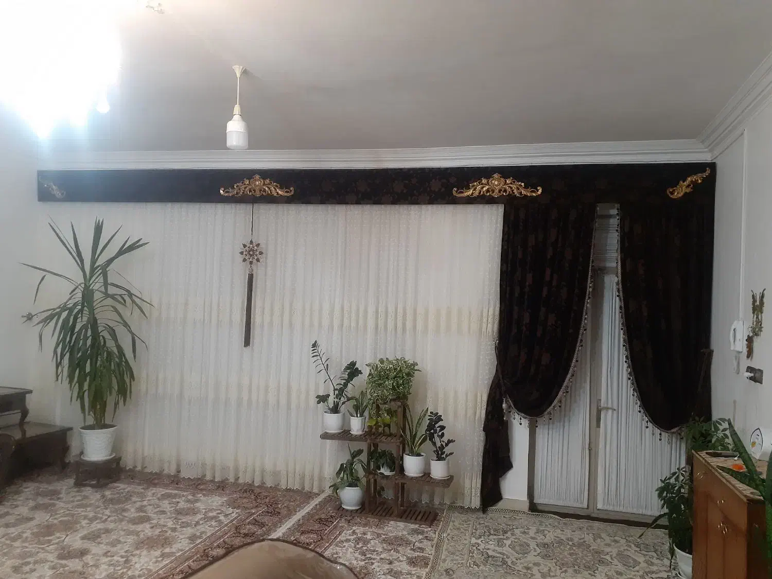 پرده نو تر تمیز|پرده، رانر، رومیزی|خلیل آباد, |دیوار