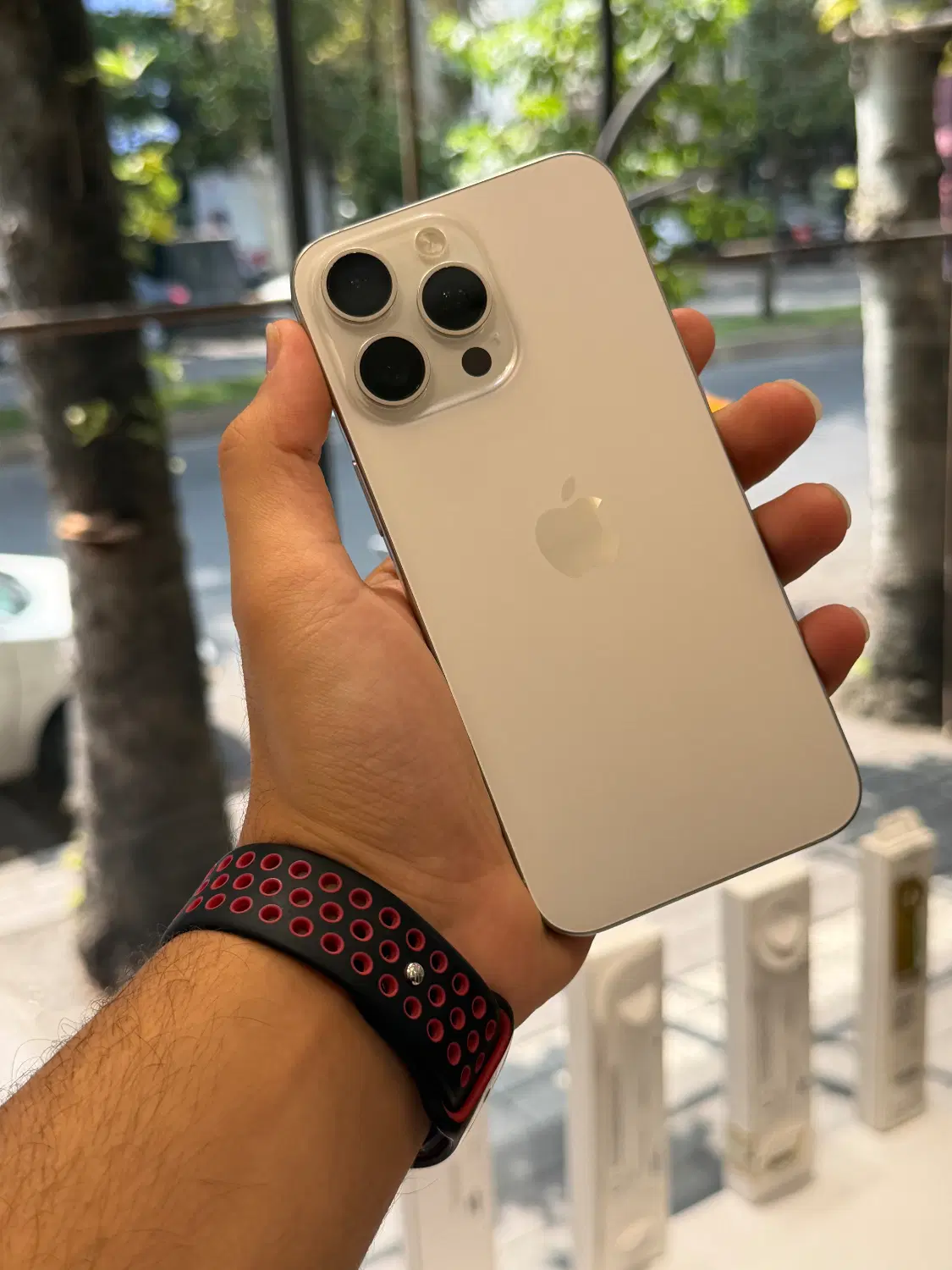 درحدصفرIphone15pro max 256GB اپل استوررویال|موبایل|رشت, گلسار|دیوار